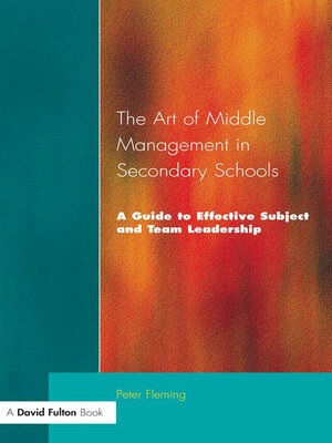 cover image of The Art of Middle Management in Secondary Schools